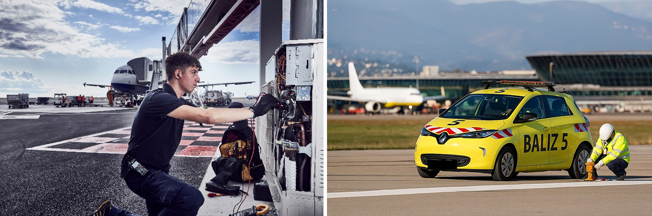 Métiers aéroportuaires Aéroports de la Côte d'Azur